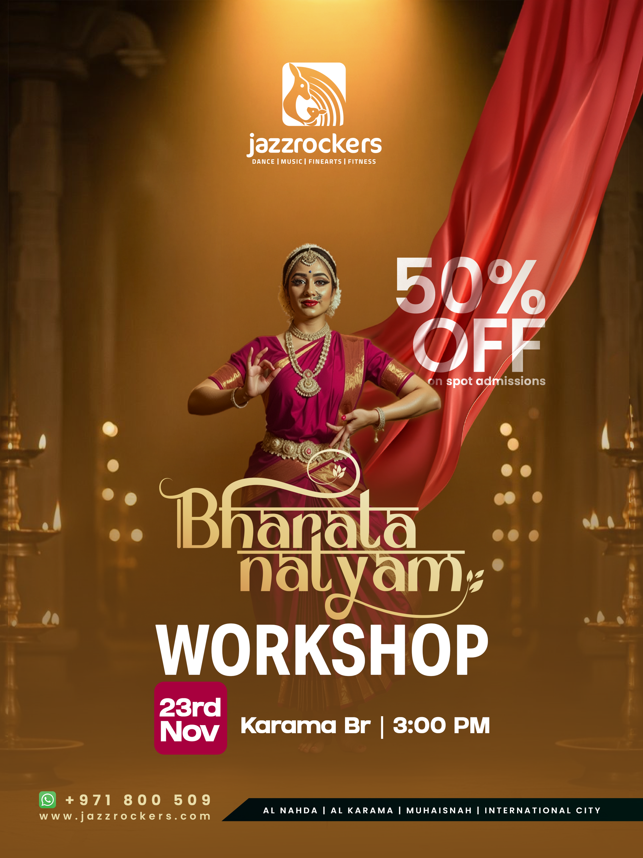 BHARATANATYAM WORKSHOP